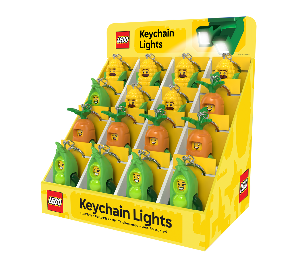 LEGO® Minifigures™ Keychain Light 16 CDU Farmers Market