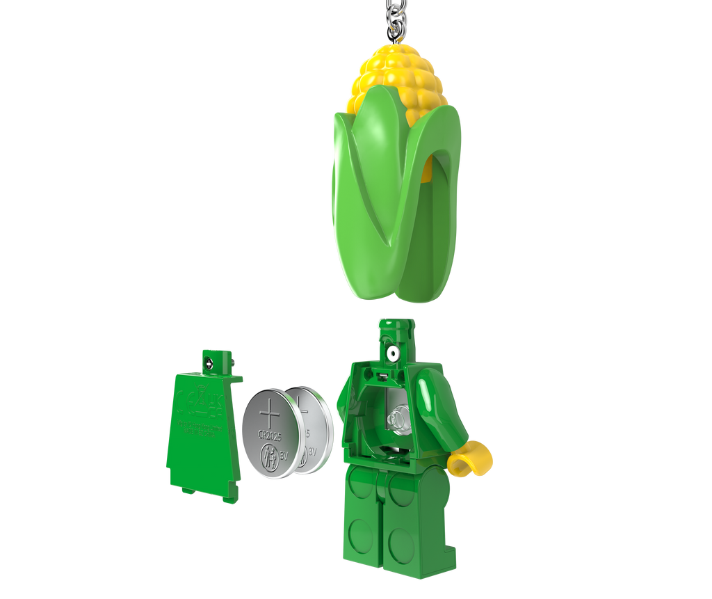 LEGO Minifigures Keychain Light Corn Cob Guy