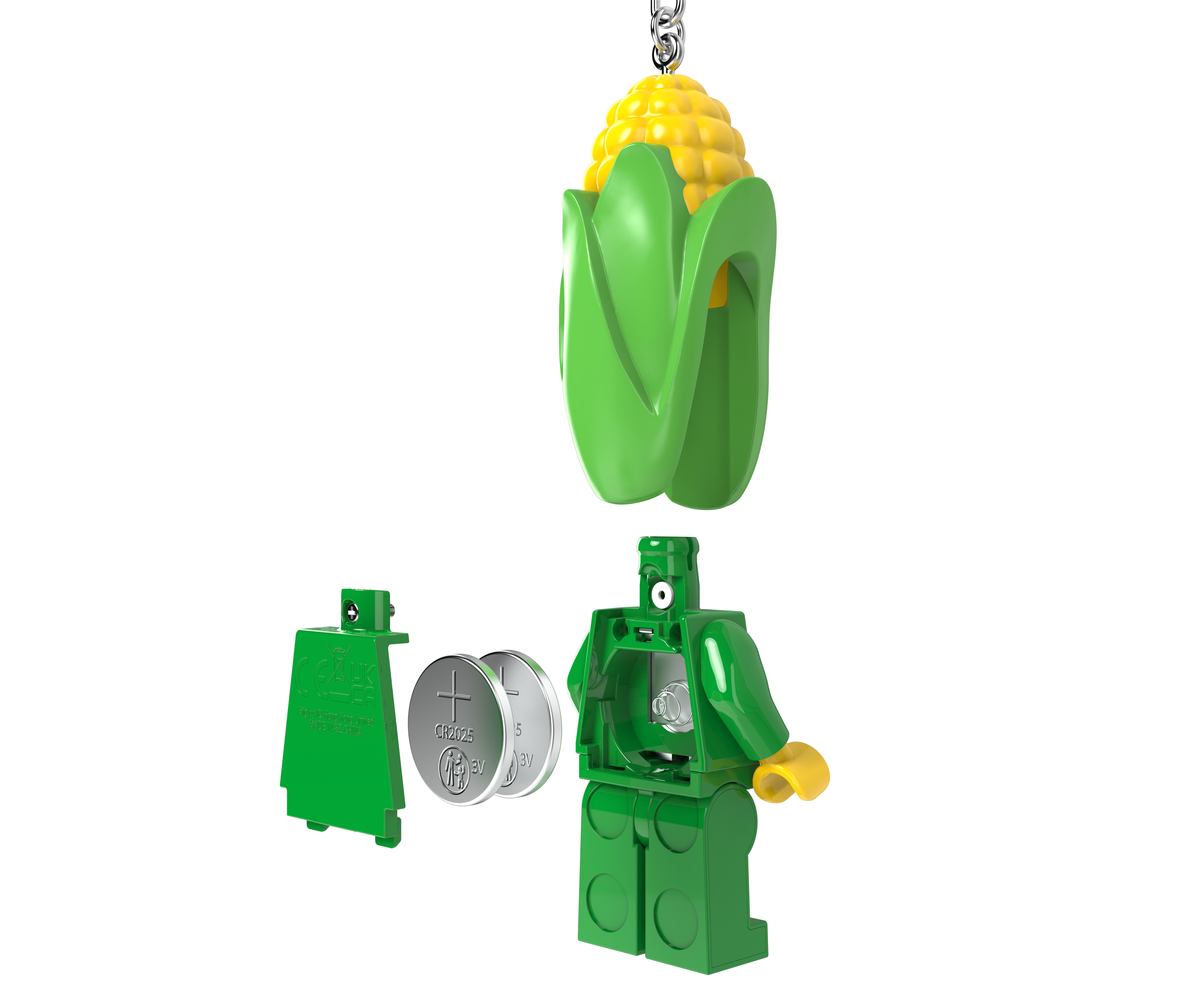 LEGO Minifigures Keychain Light Corn Cob Guy