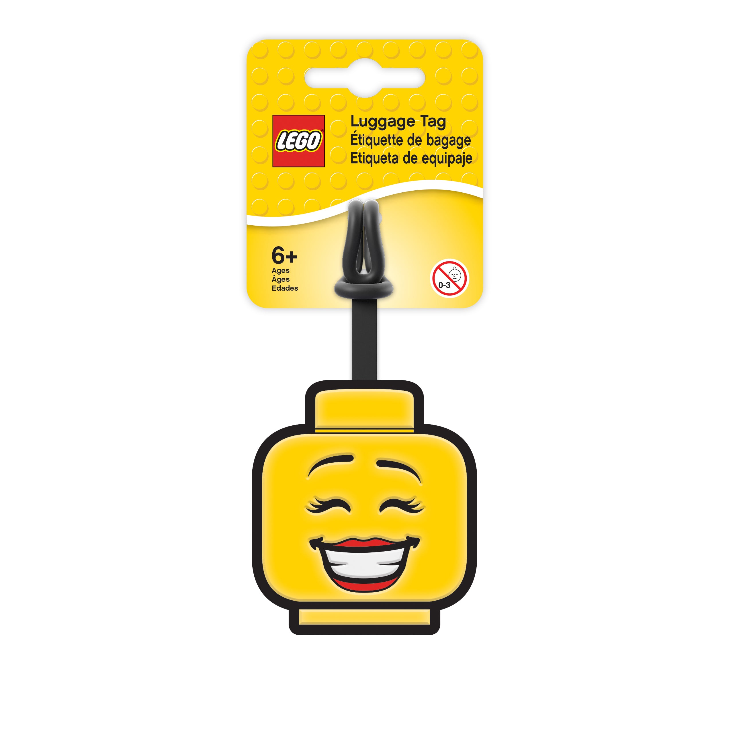 LEGO ICONIC GIRL FACE LUGGAGE TAG