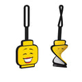 LEGO ICONIC GIRL FACE LUGGAGE TAG
