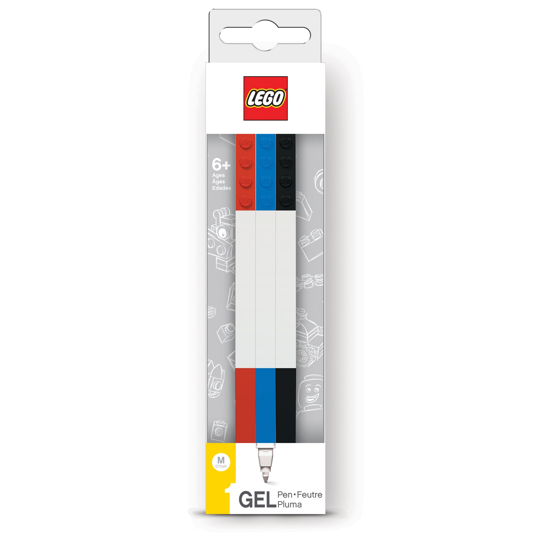 LEGO ICONIC GEL PEN - 3 PACK