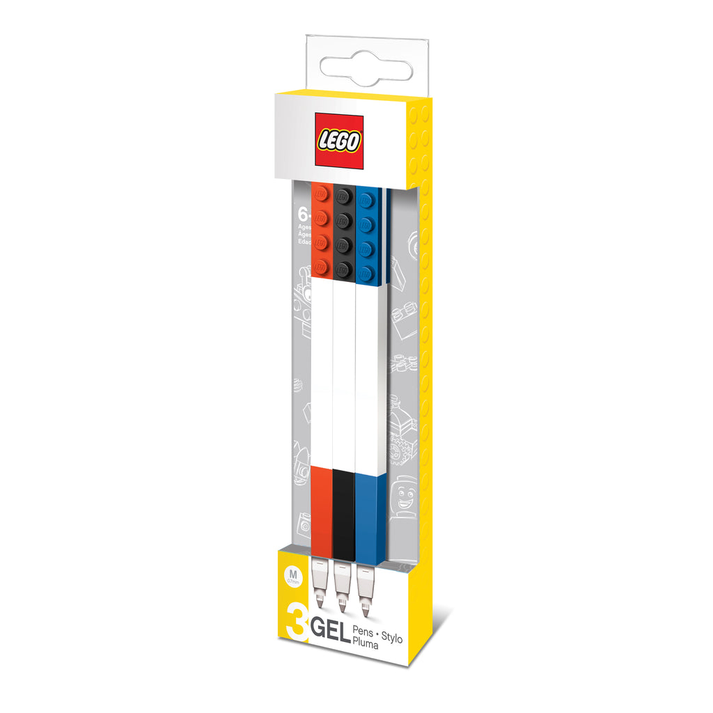 LEGO ICONIC GEL PEN - 3 PACK