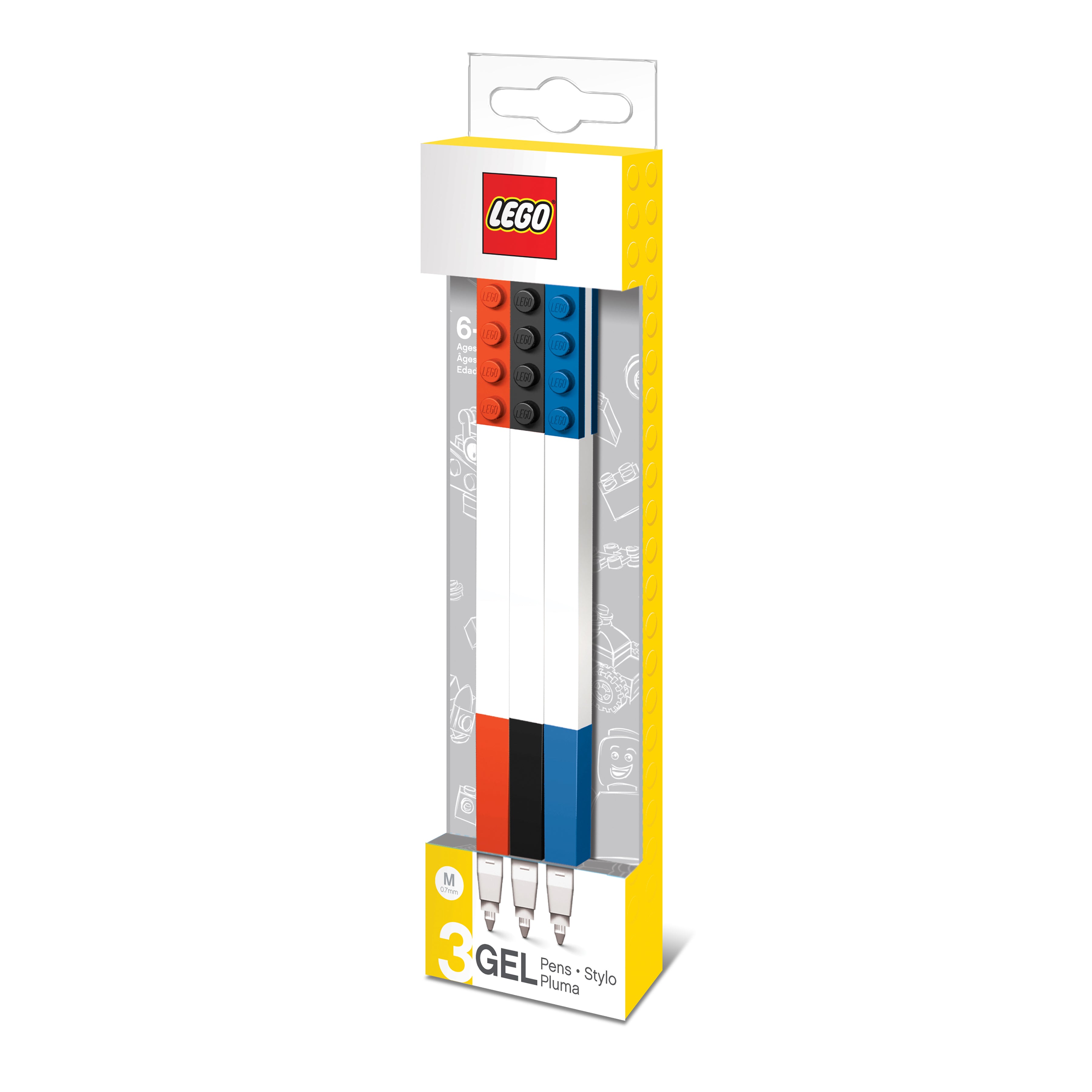 LEGO ICONIC GEL PEN - 3 PACK