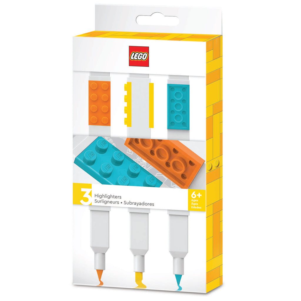 LEGO ICONIC HIGHLIGHTER - 3 PACK