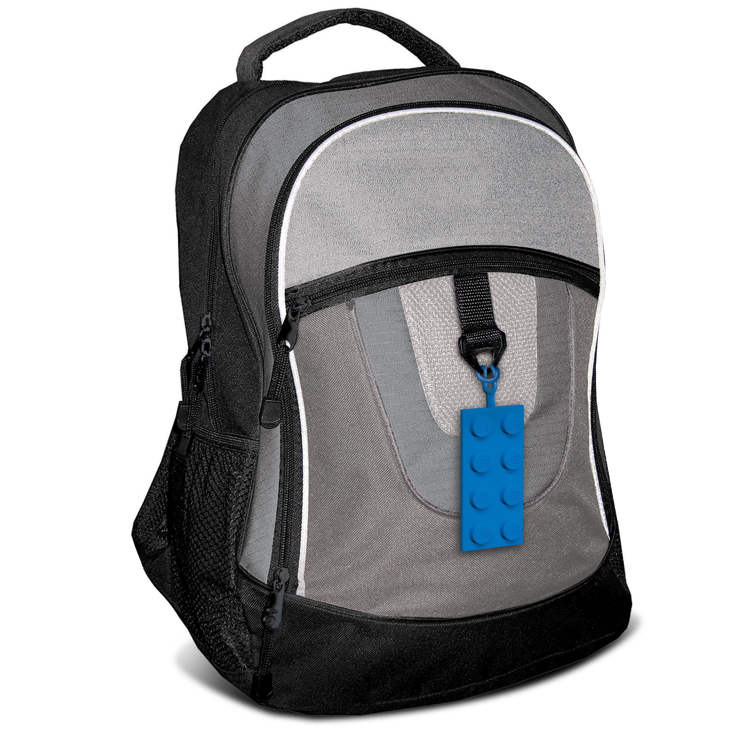 LEGO ICONIC 2X4 SILICONE BAG TAG - BLUE