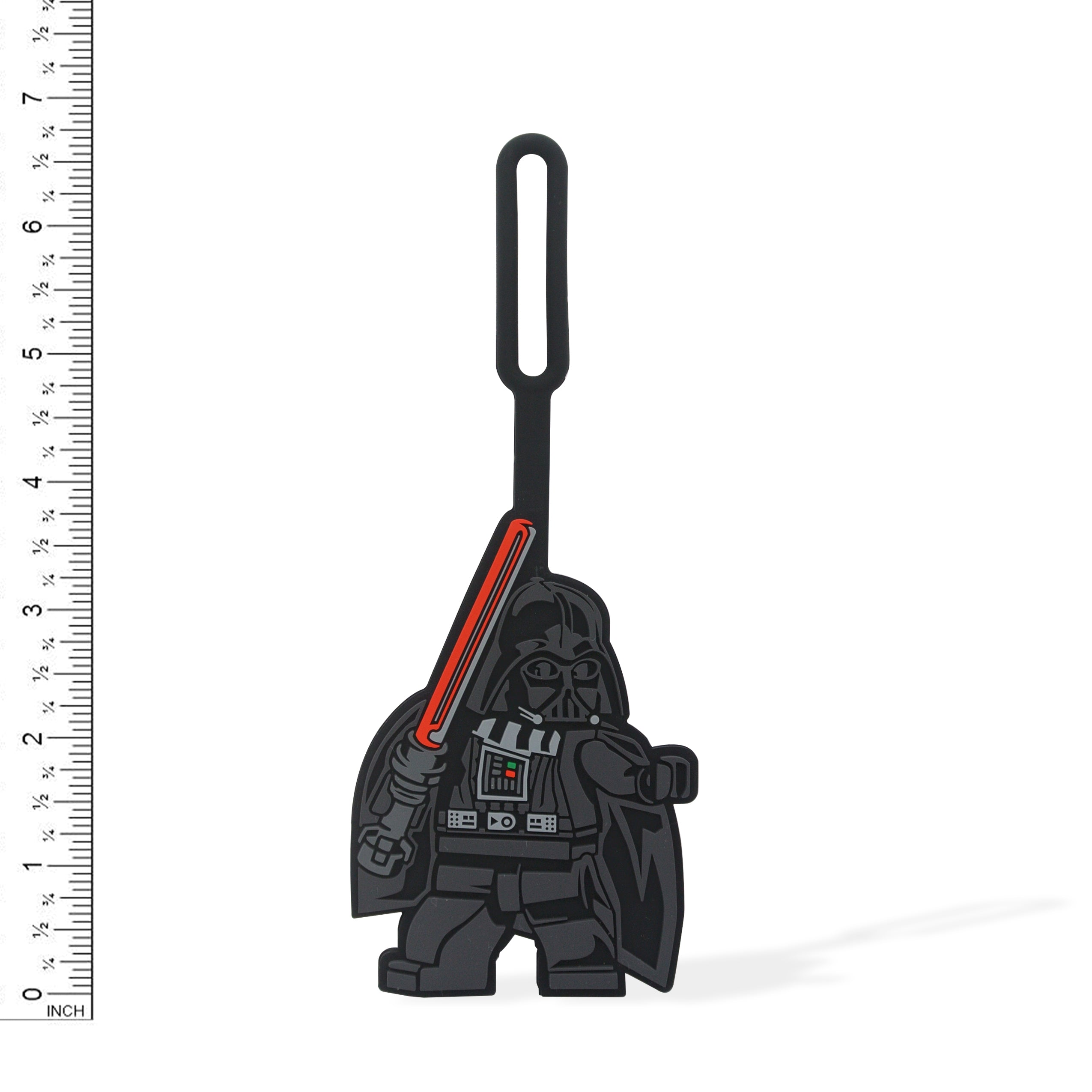 LEGO STAR WARS DARTH VADER SILICONE BAG TAG