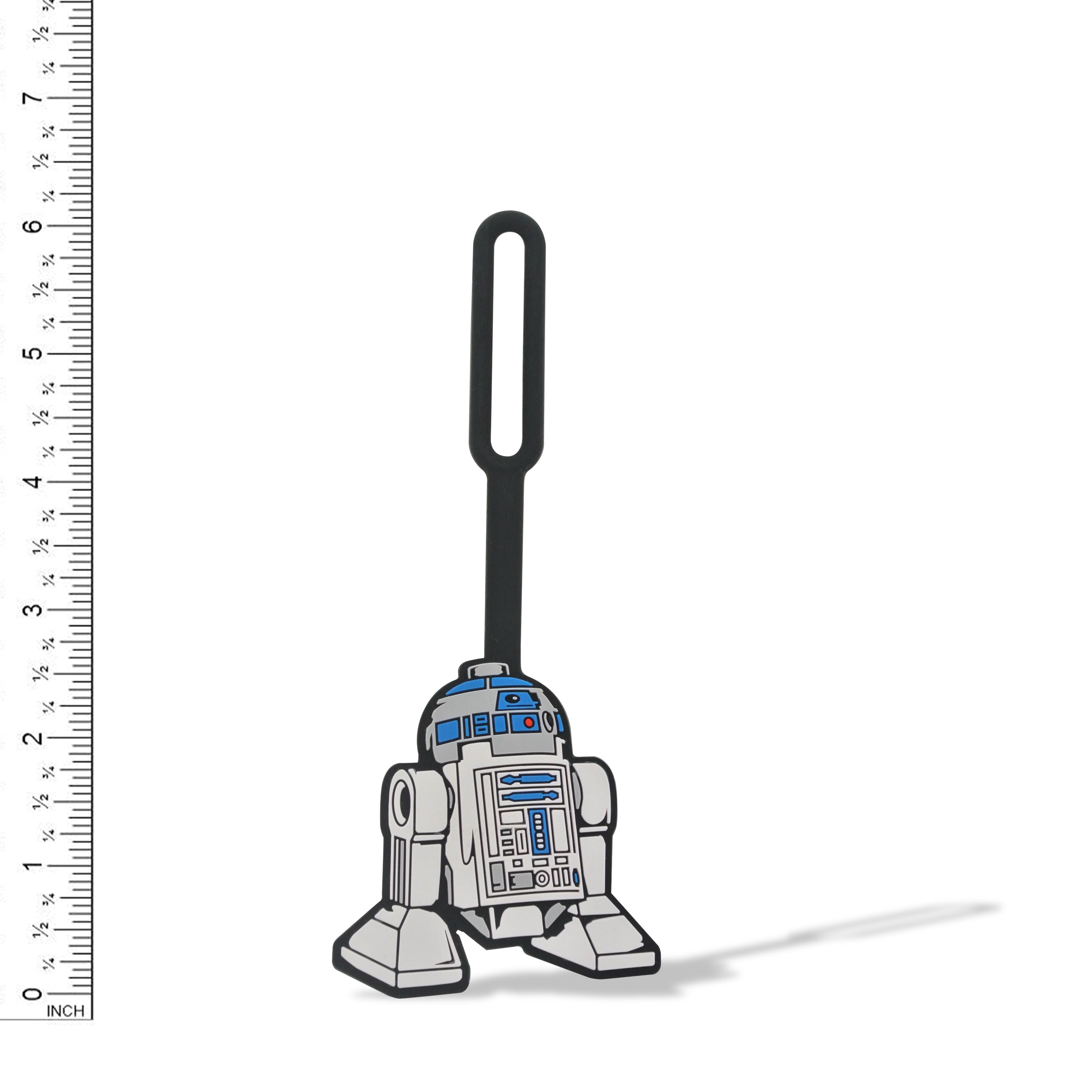 LEGO STAR WARS R2-D2 SILICONE BAG TAG