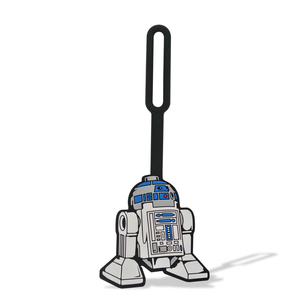 LEGO STAR WARS R2-D2 SILICONE BAG TAG