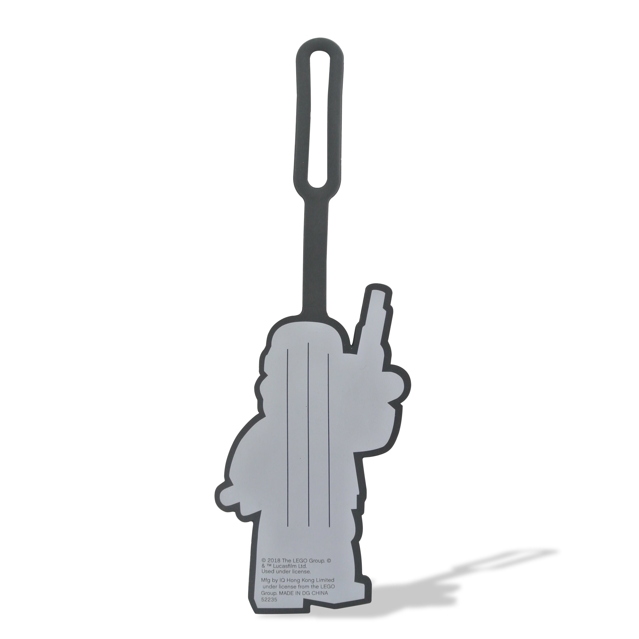 LEGO STAR WARS STORMTROOPER SILICONE BAG TAG