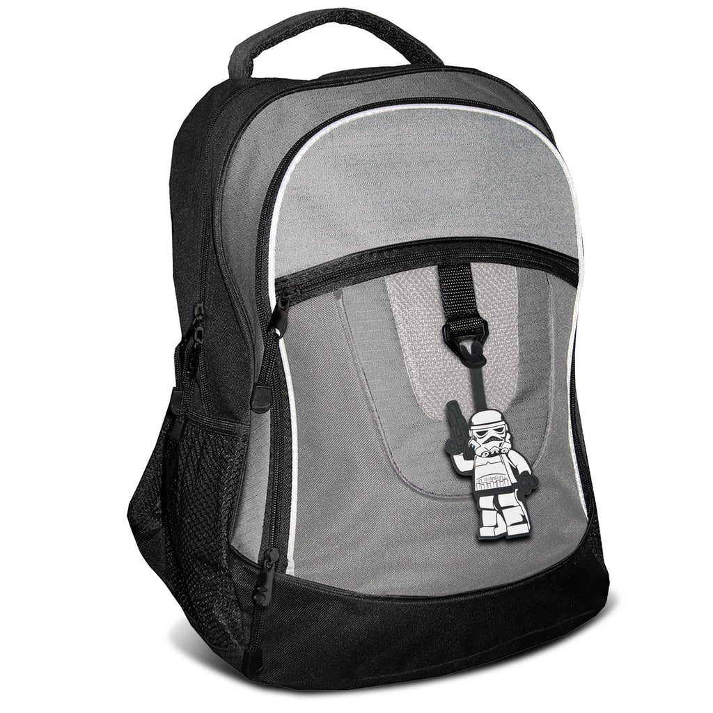 LEGO STAR WARS STORMTROOPER SILICONE BAG TAG