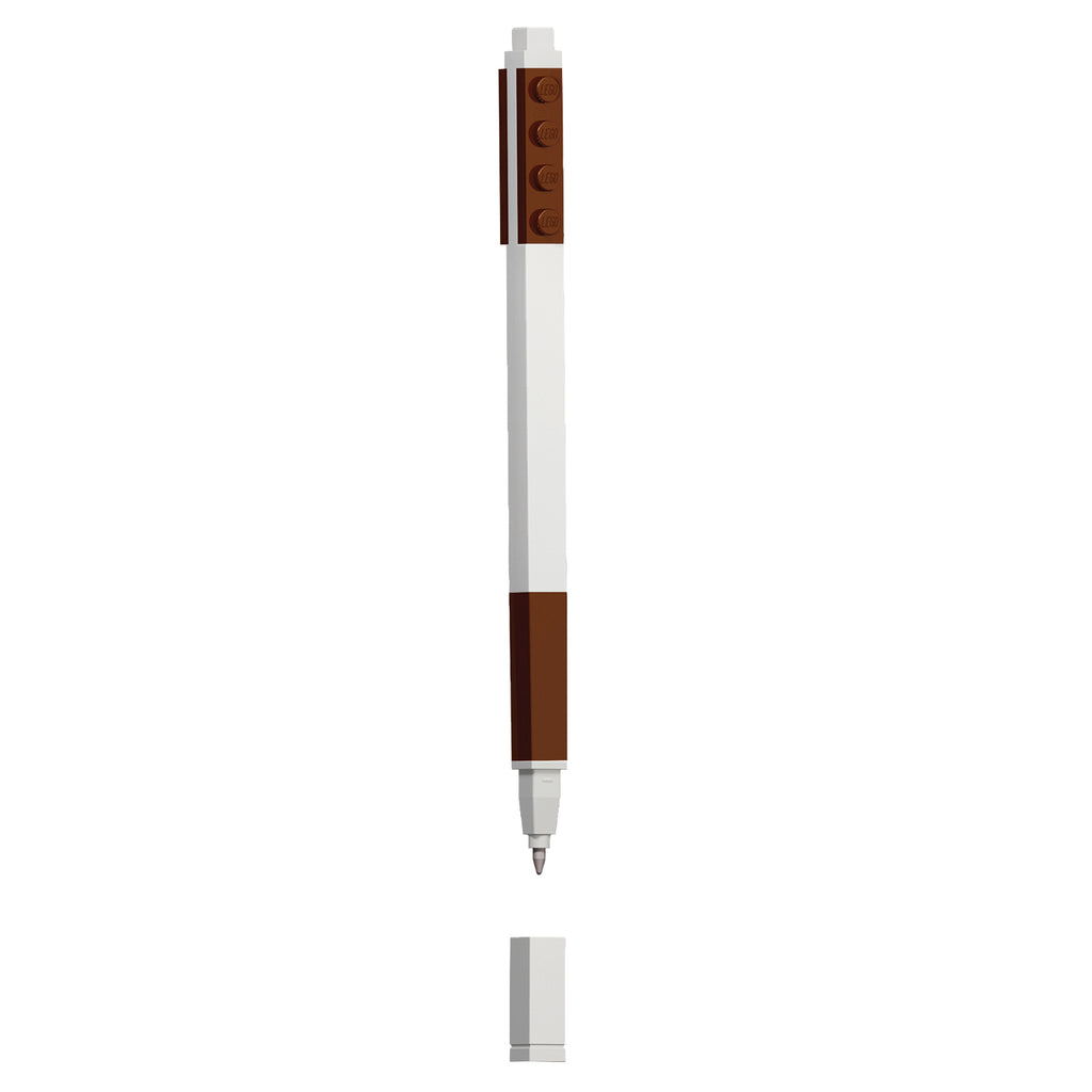 LEGO ICONIC GEL PEN BULK - BROWN