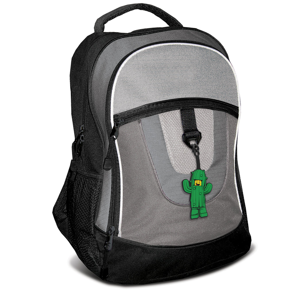 LEGO ICONIC CACTUS BOY SILICONE BAG TAG
