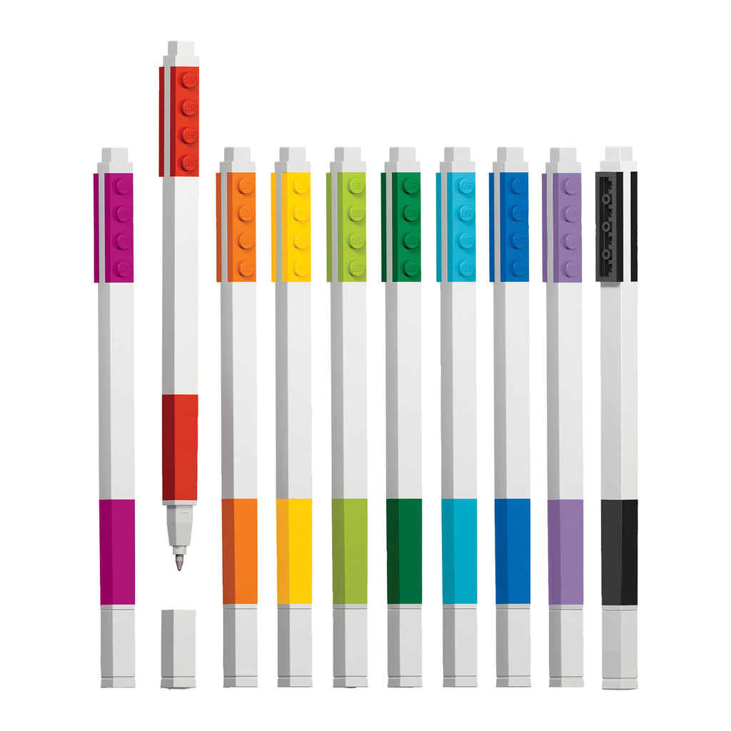 LEGO ICONIC GEL PEN - 10 PACK