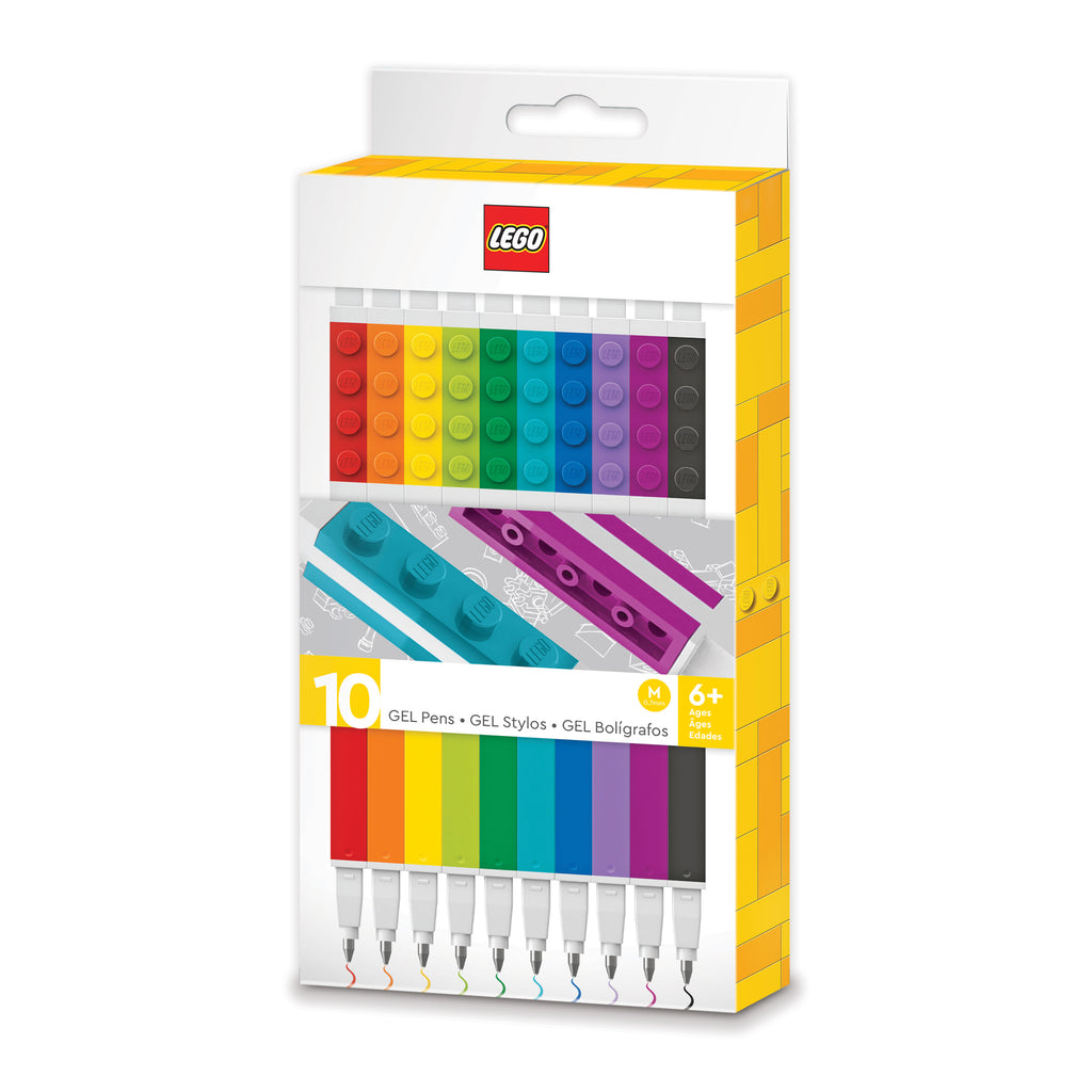 LEGO ICONIC GEL PEN - 10 PACK
