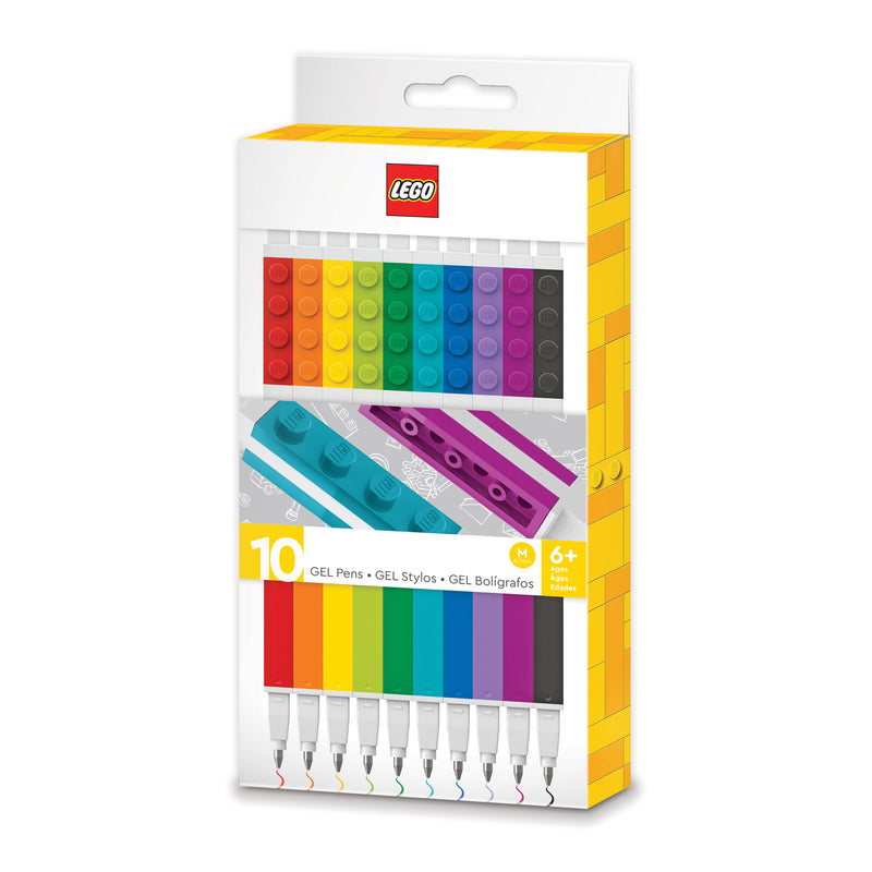 LEGO ICONIC GEL PEN - 10 PACK - 53100