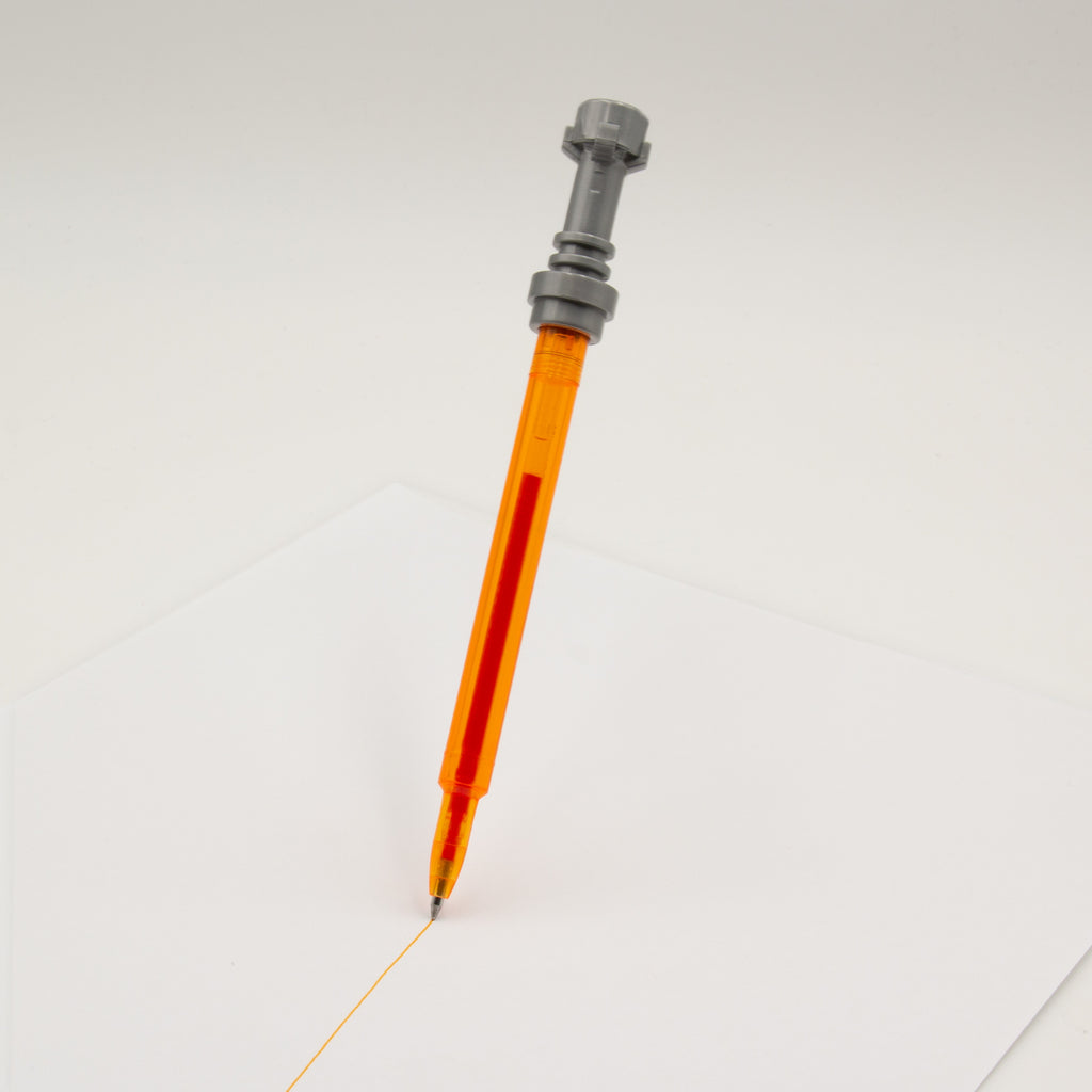 LEGO STAR WARS LIGHTSABER GEL PEN  - ORANGE