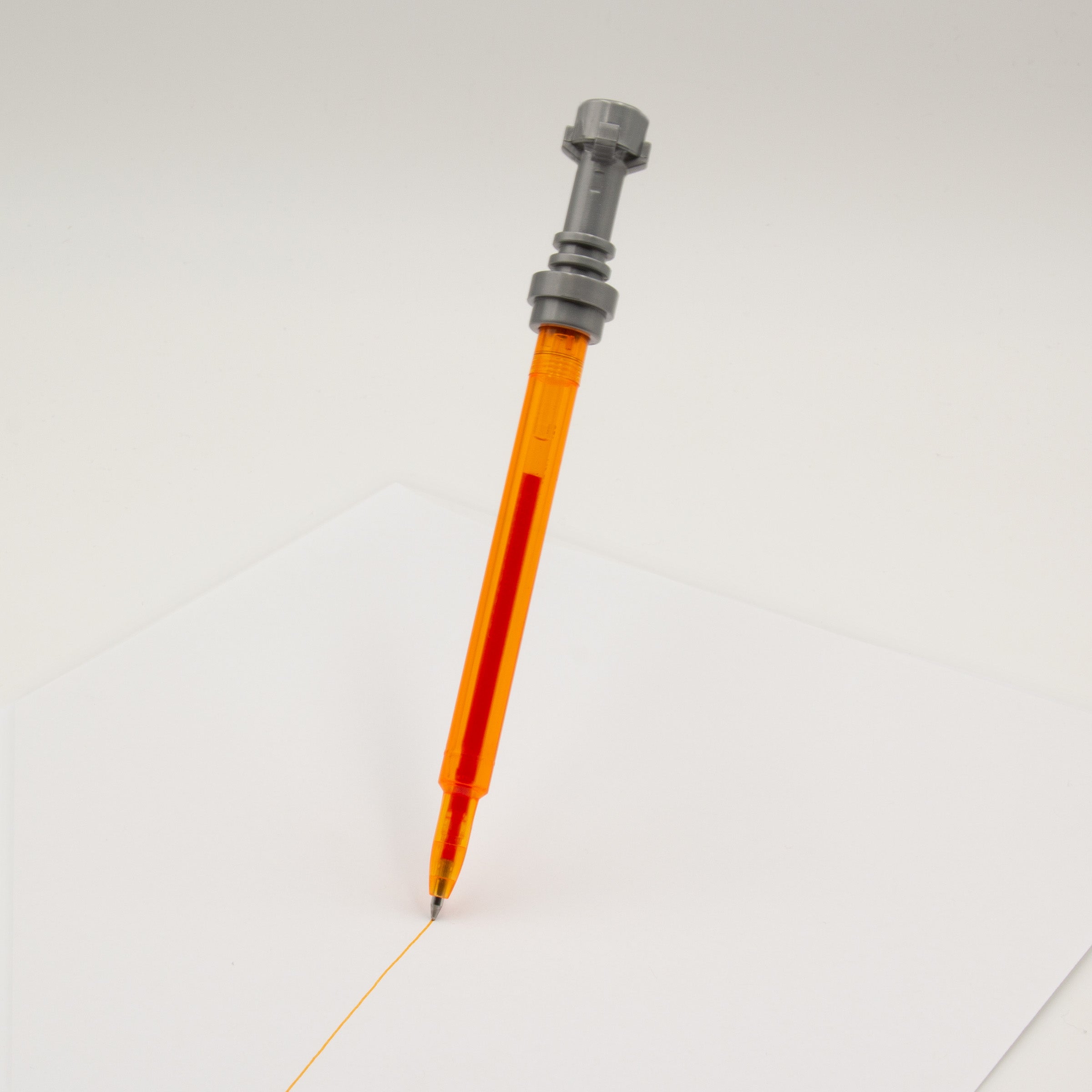 LEGO STAR WARS LIGHTSABER GEL PEN  - ORANGE