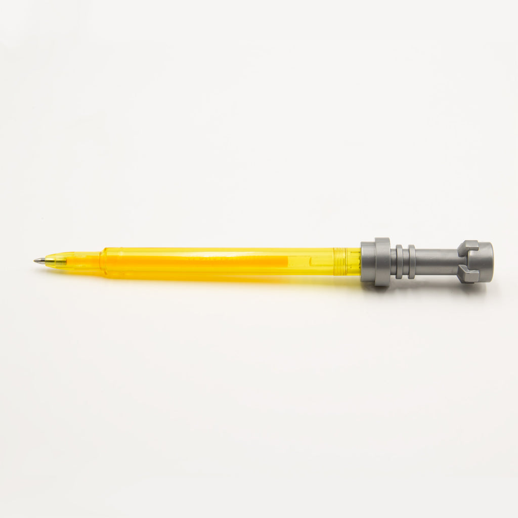 LEGO STAR WARS LIGHTSABER GEL PEN  - YELLOW