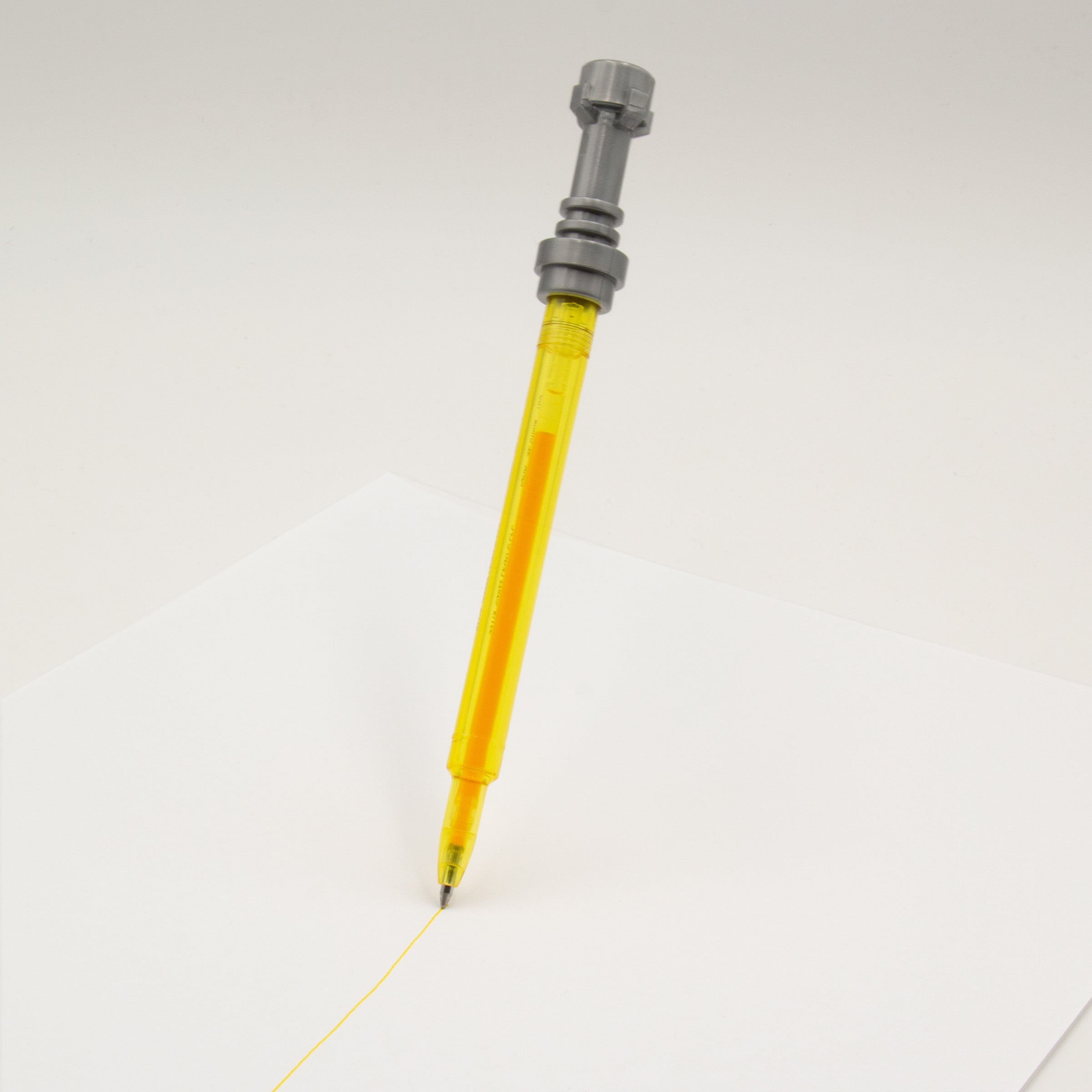 LEGO STAR WARS LIGHTSABER GEL PEN  - YELLOW