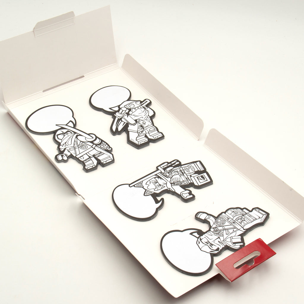 Lego Coloring Sticky Notes - Ninjago Dragon Rising