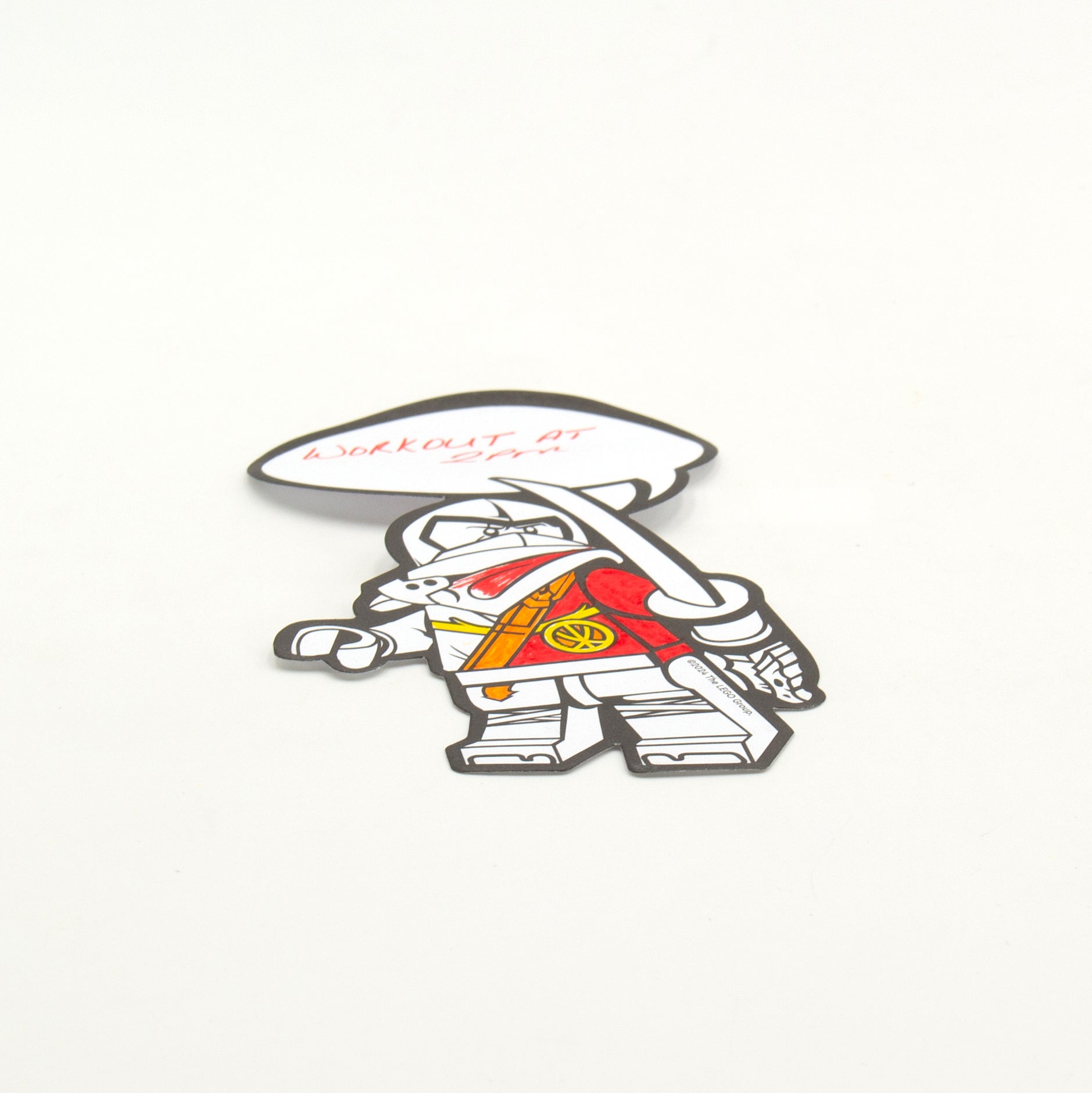 Lego Coloring Sticky Notes - Ninjago Dragon Rising