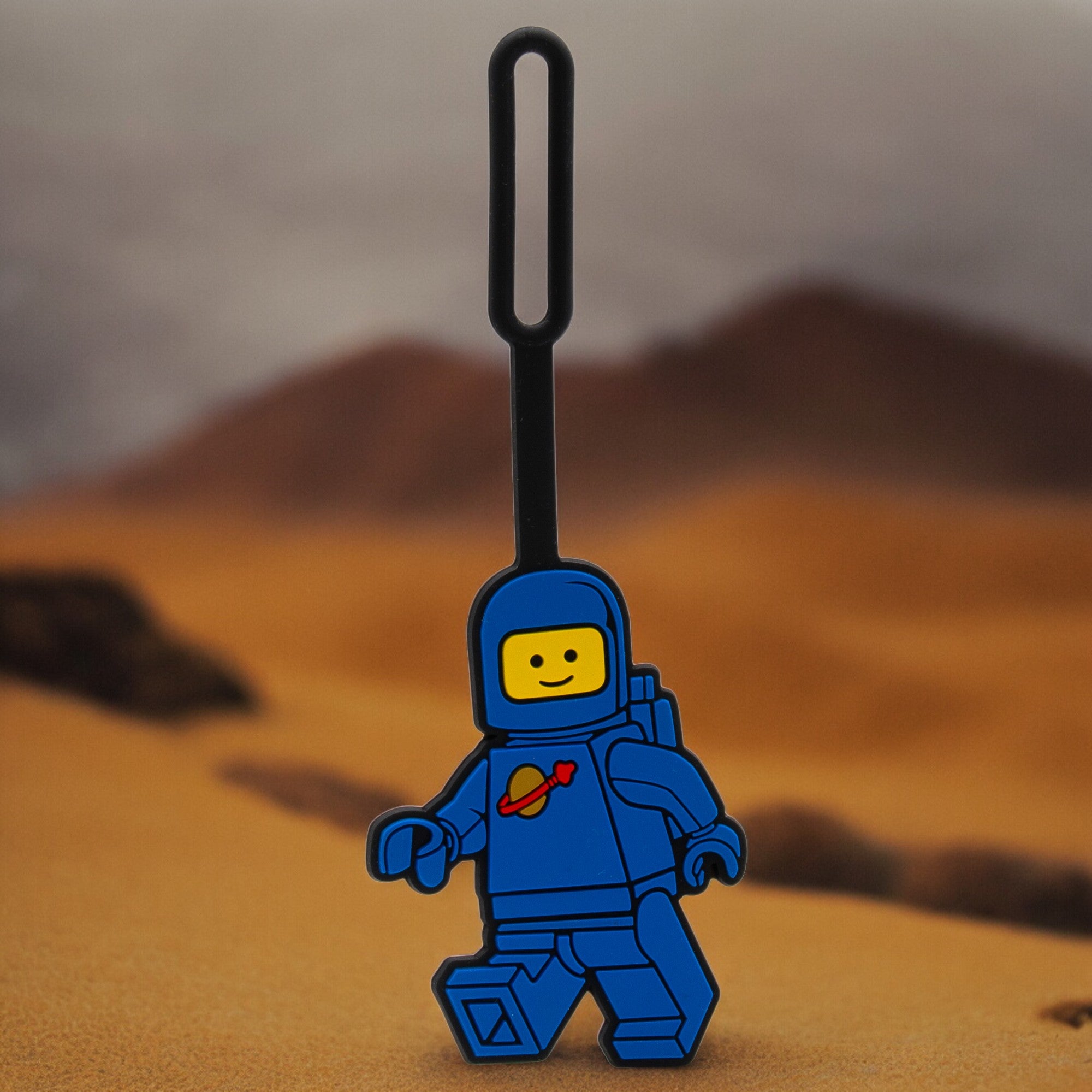 Lego Minifigures Bag Tag Spaceman-Blue