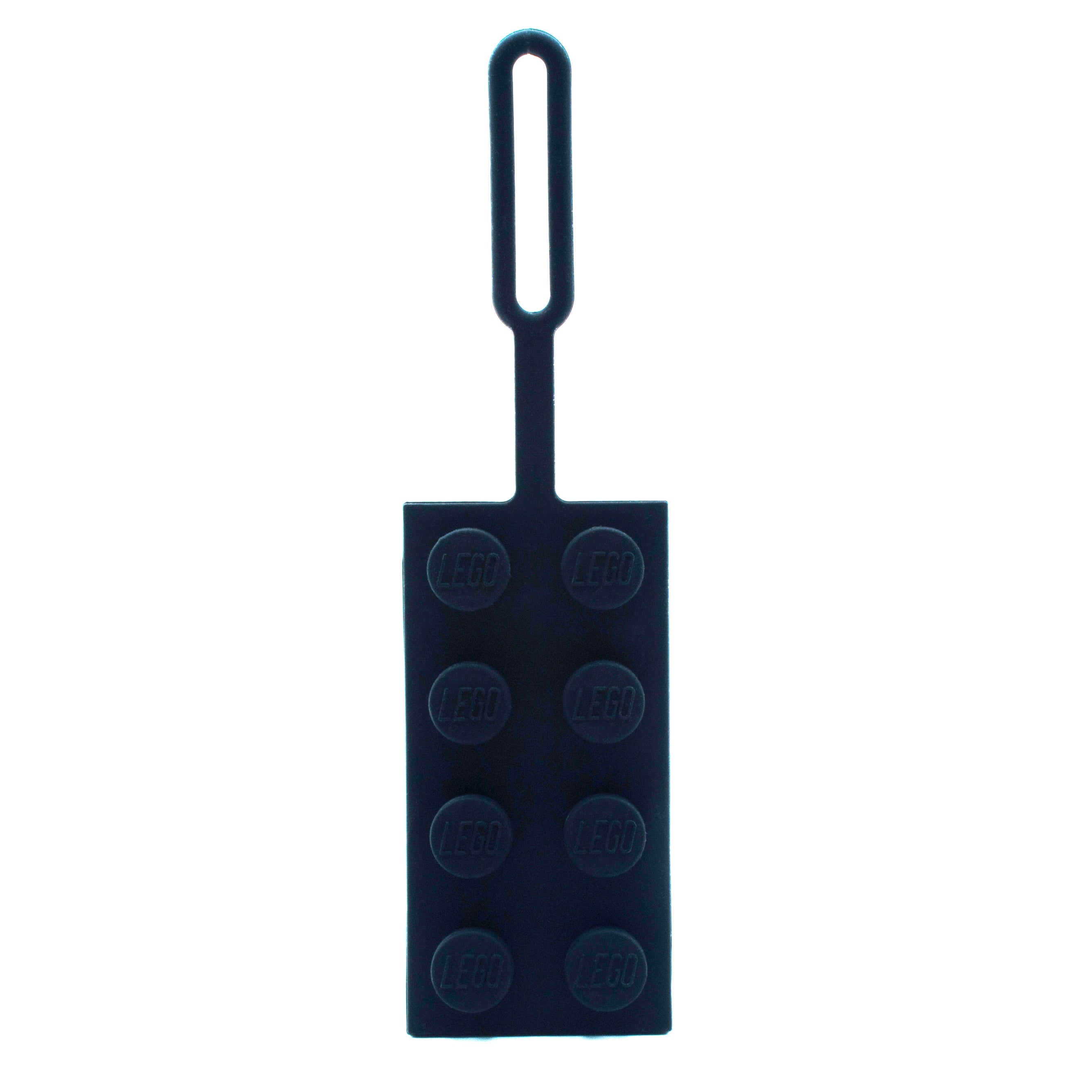 LEGO 2x4 Black Bag Tag