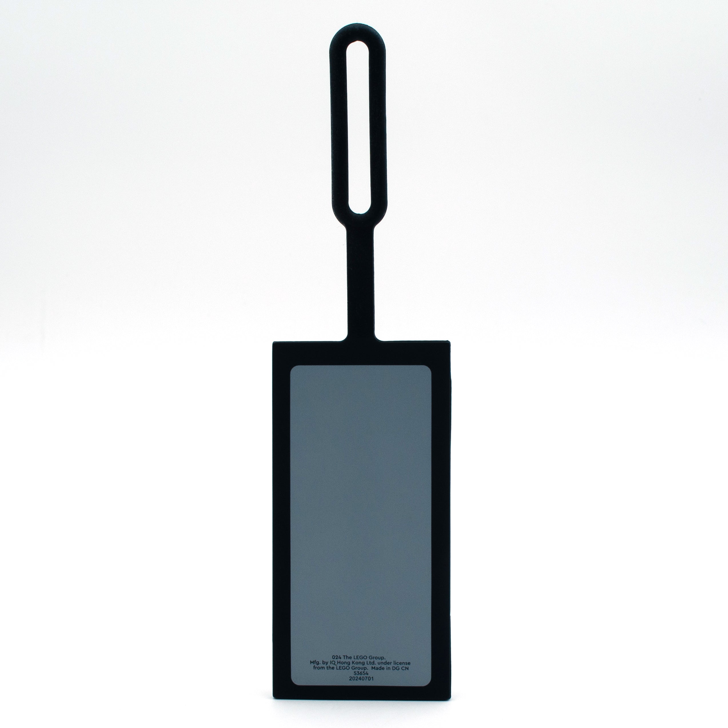 LEGO 2x4 Black Bag Tag