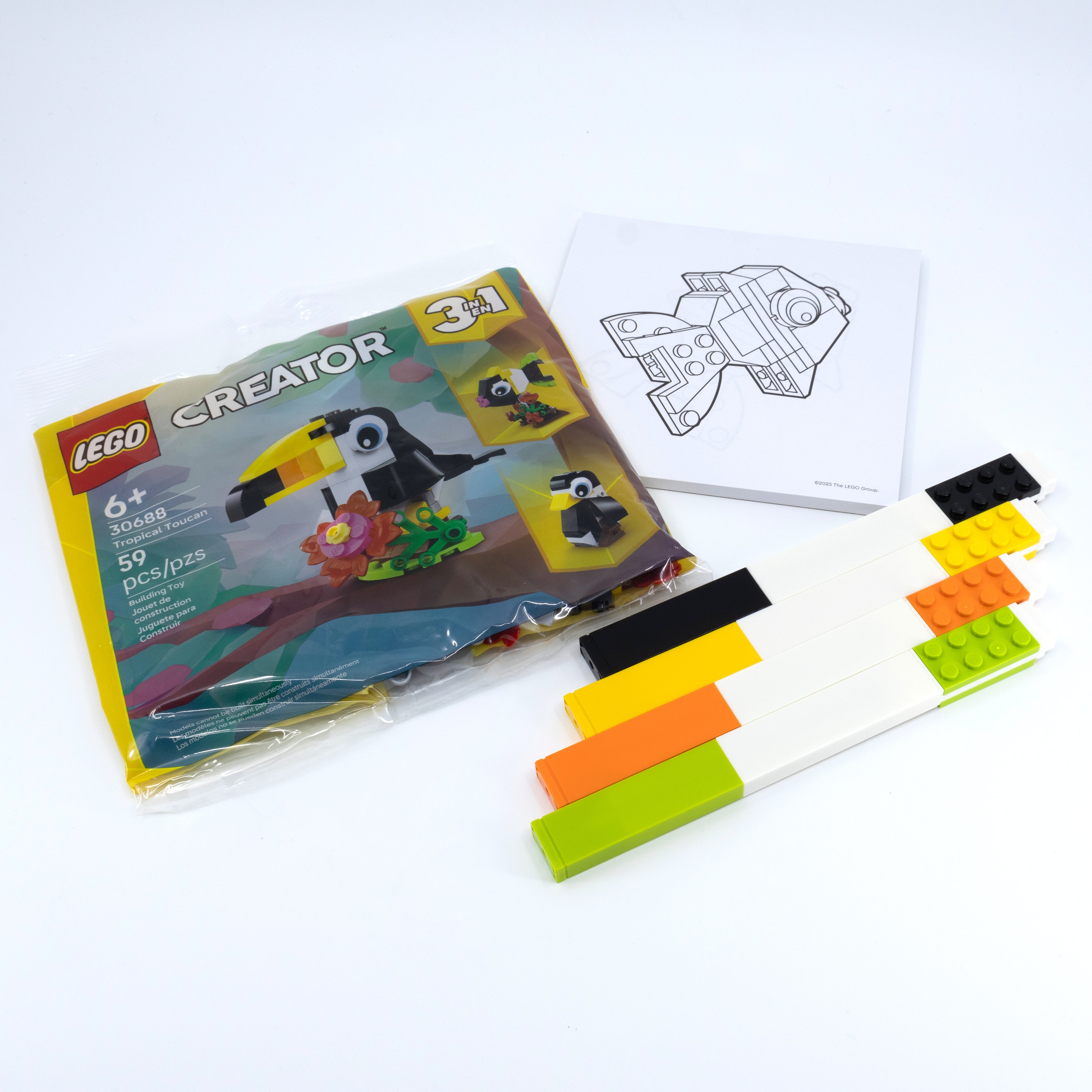 LEGO Stationery Creativity Set - Animals 3-1
