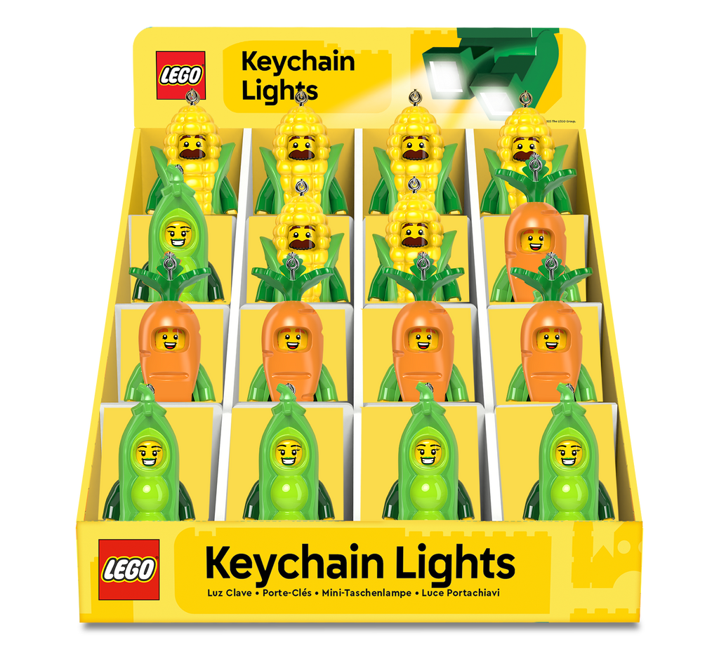LEGO® Minifigures™ Keychain Light 16 CDU Farmers Market