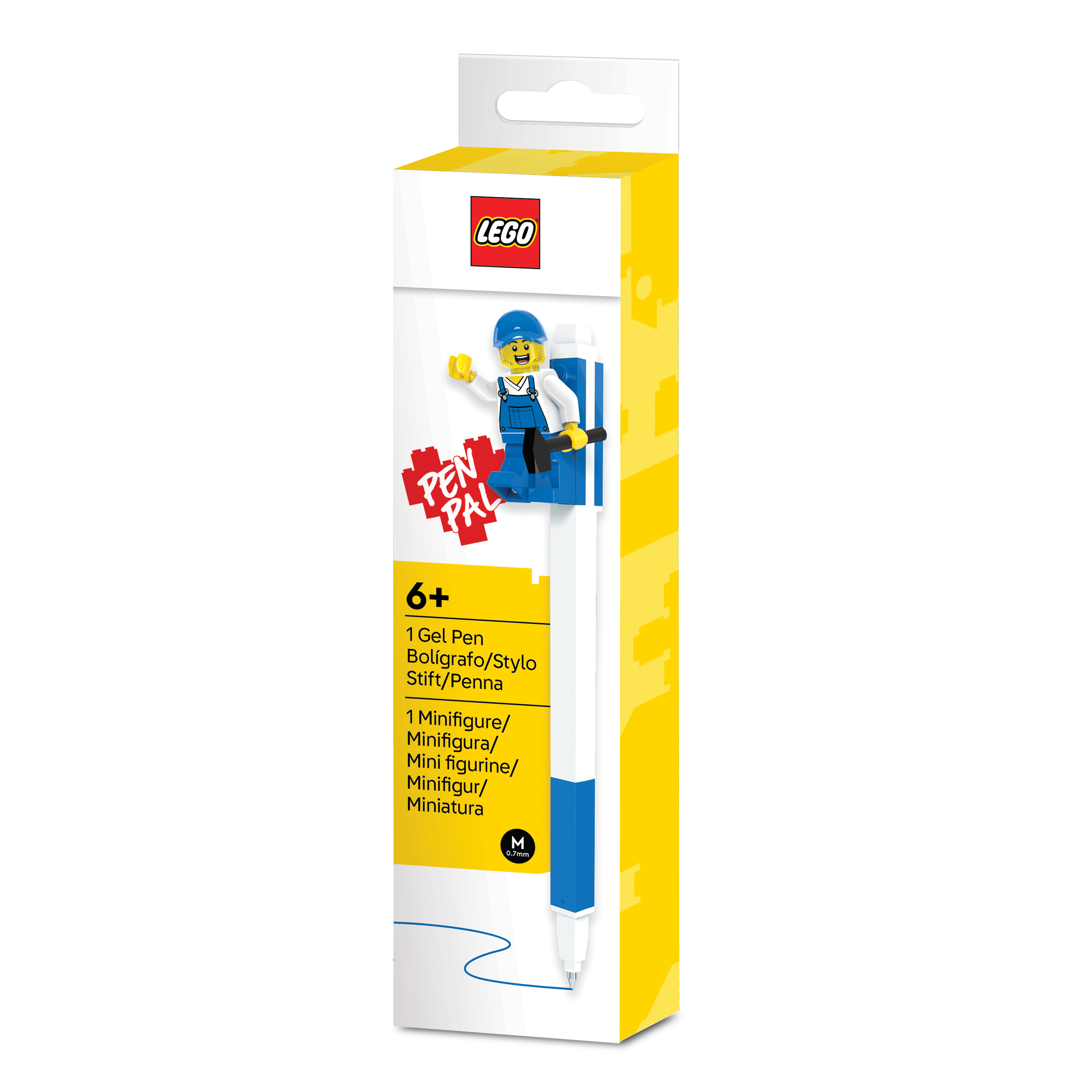 LEGO PEN PAL GEL PEN & Minifigure Blue
