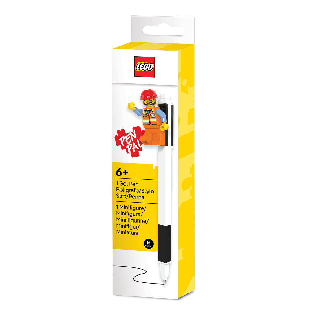 LEGO PEN PAL GEL PEN & Minifigure Black