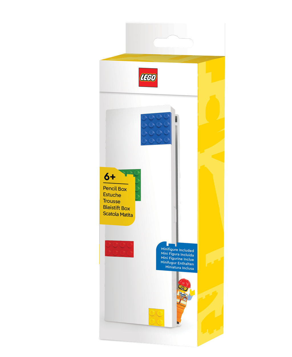 LEGO Pencil Box with Minifigure 4 - Male Construction