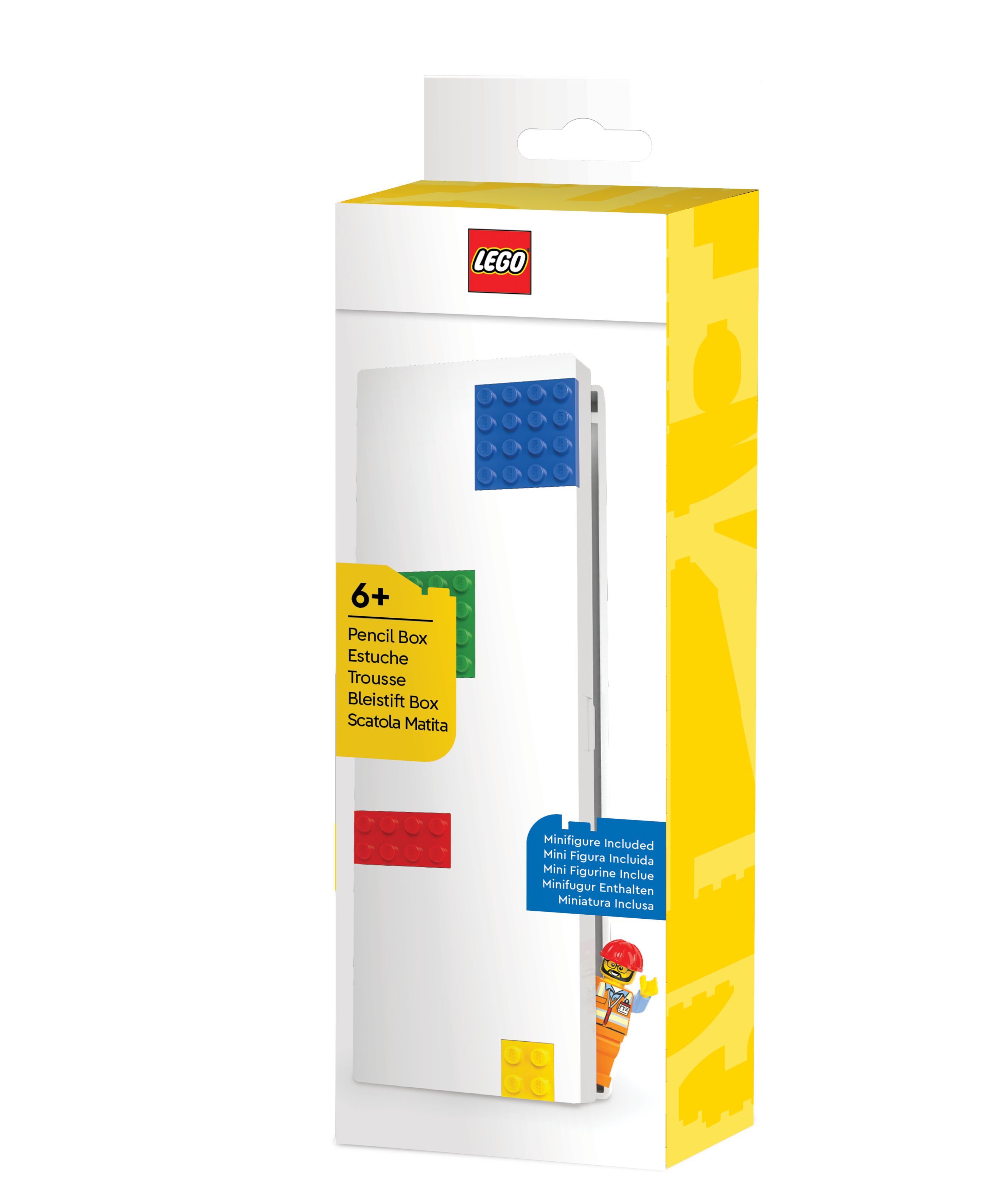 LEGO Pencil Box with Minifigure 4 - Male Construction