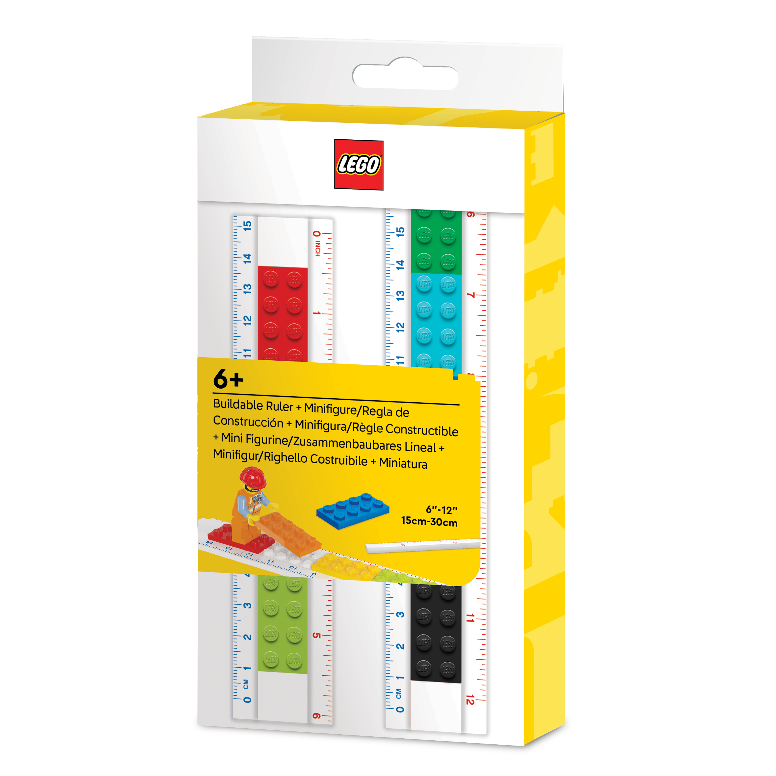 LEGO ICONIC RULER WITH MINIFIGURE 4