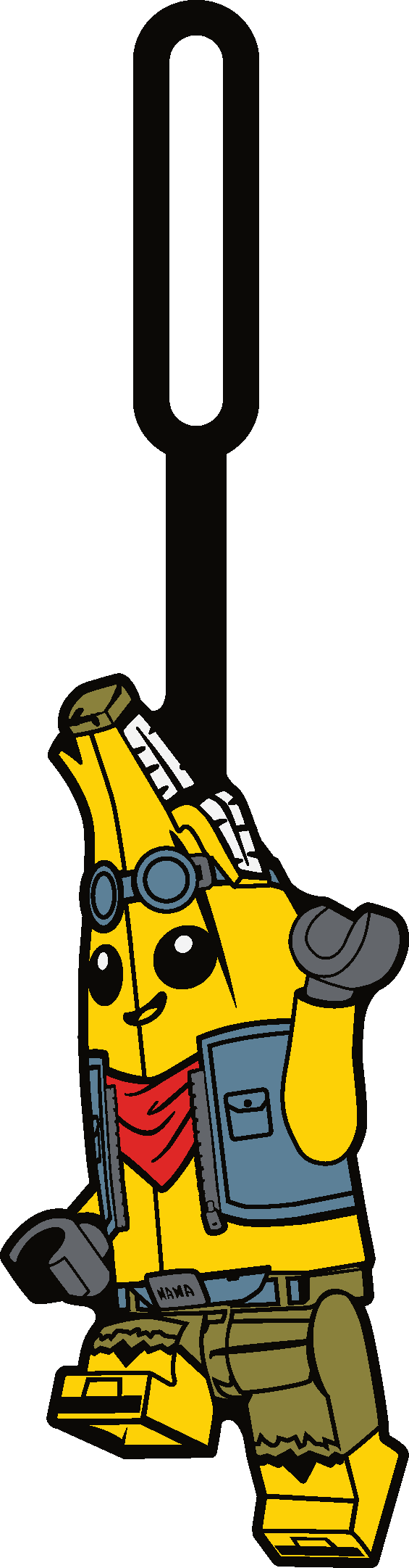 LEGO FORTNITE Bag Tag Adventure Peely