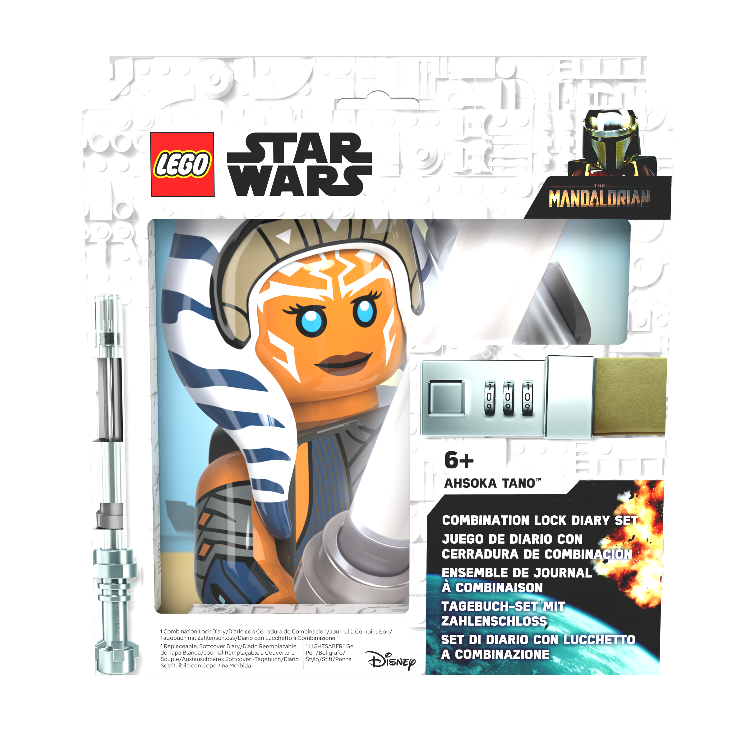 LEGO® Star Wars™ THE MANDALORIAN™ Combination Journal Set Ahsoka Tano™