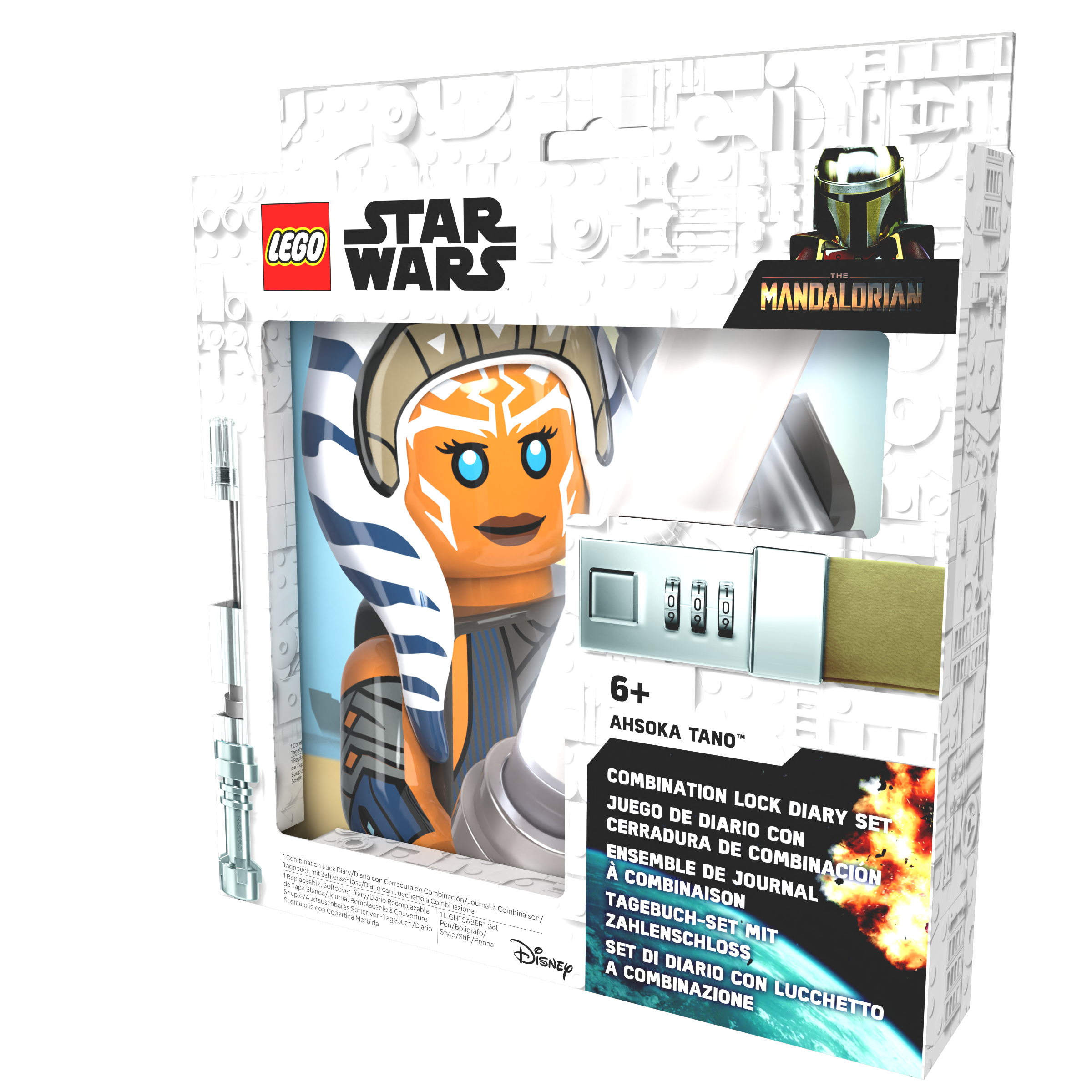 LEGO® Star Wars™ THE MANDALORIAN™ Combination Journal Set Ahsoka Tano™