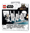 LEGO® Star Wars™ THE MANDALORIAN™Coloring Sticky Notes with Lightsaber™ Gel Pen Ahsoka Tano™