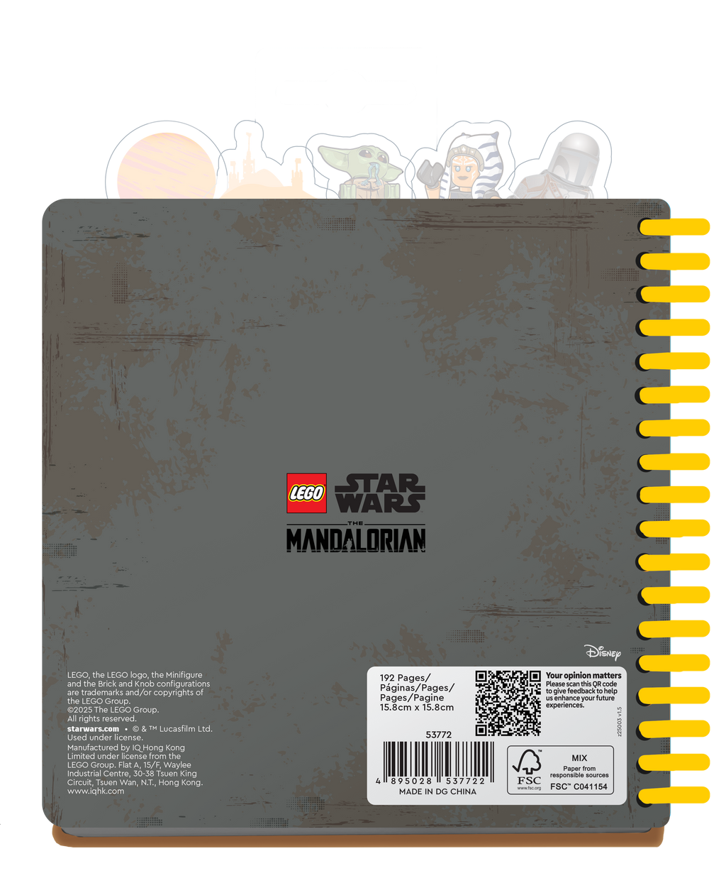 LEGO® Star Wars™ The MANDALORIAN™ Spiral Notebook Family