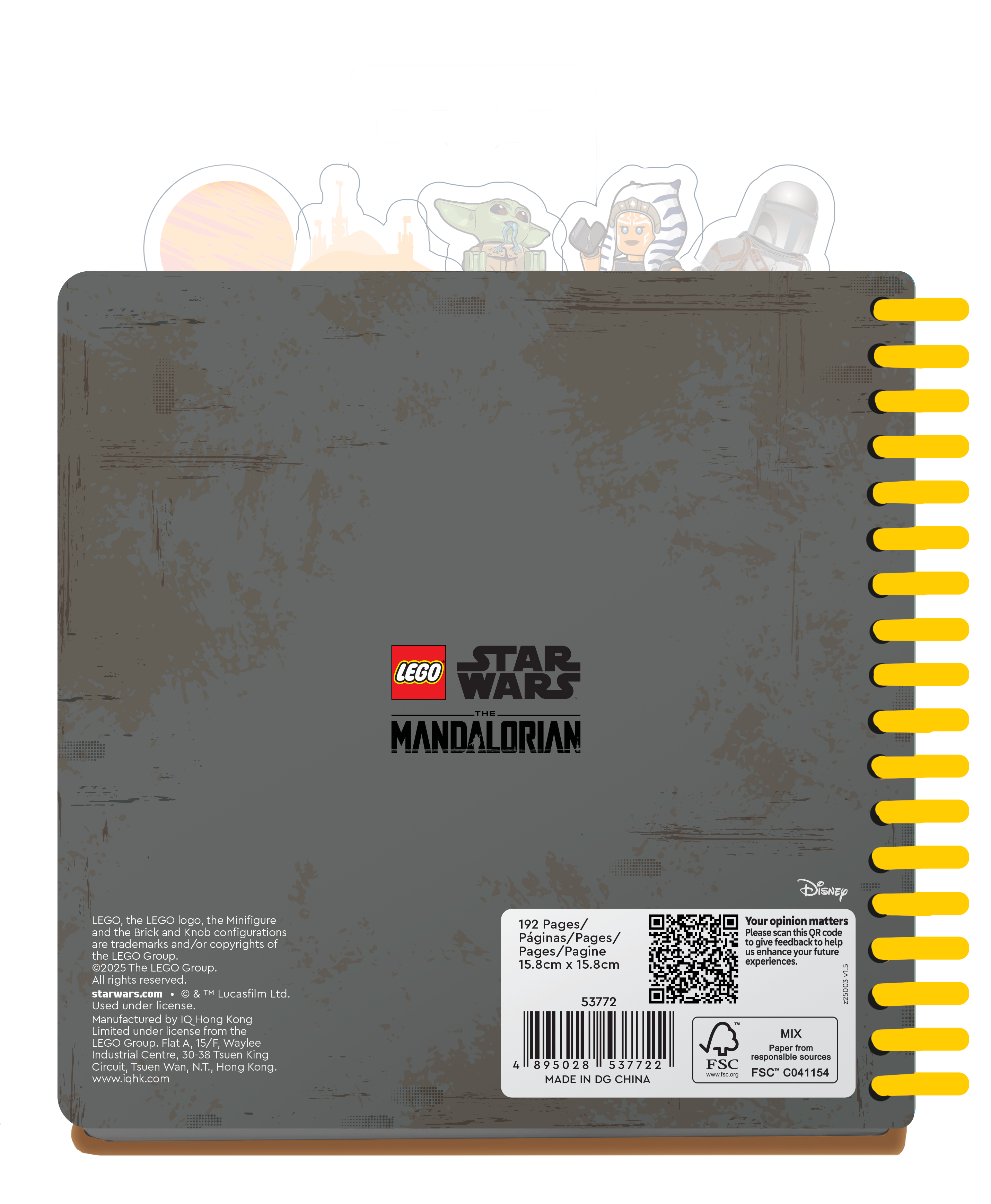 LEGO® Star Wars™ The MANDALORIAN™ Spiral Notebook Family