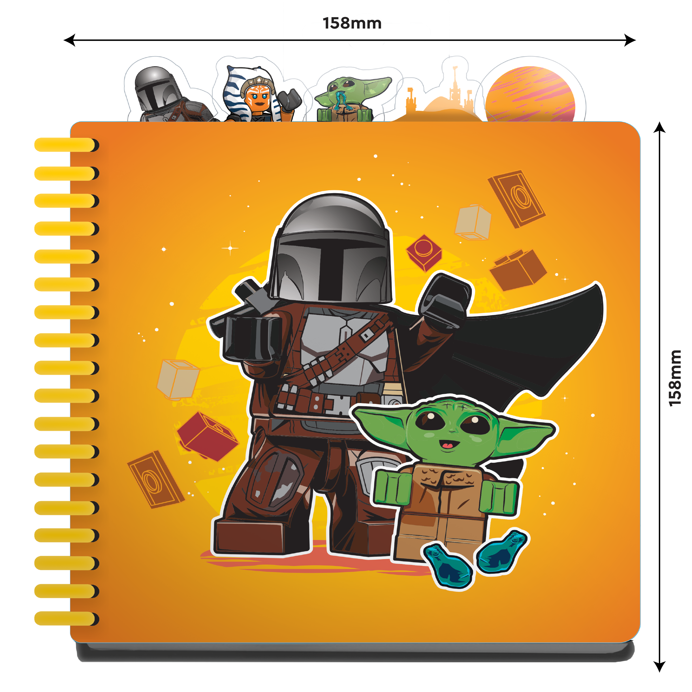LEGO® Star Wars™ The MANDALORIAN™ Spiral Notebook Family