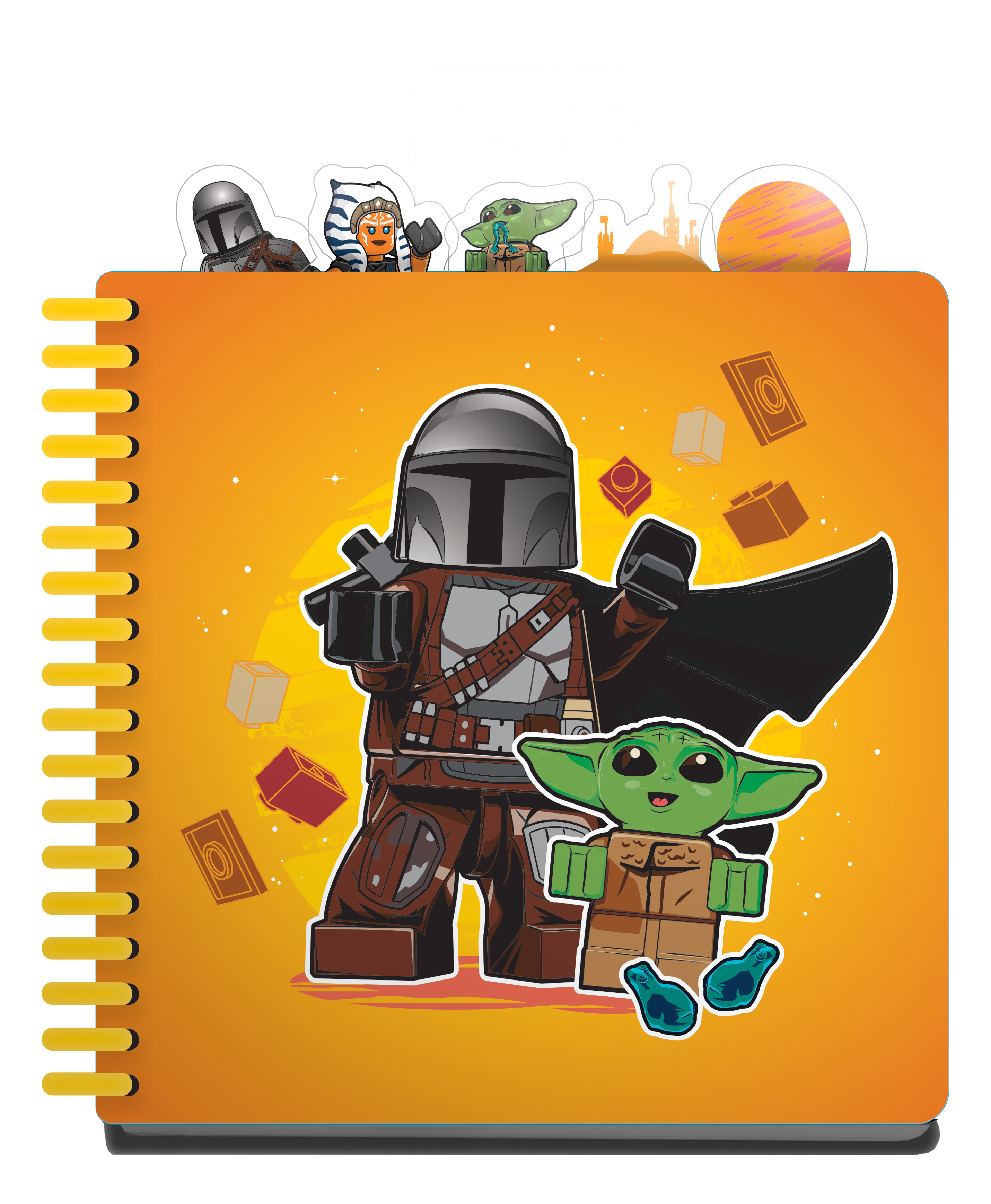 LEGO® Star Wars™ The MANDALORIAN™ Spiral Notebook Family