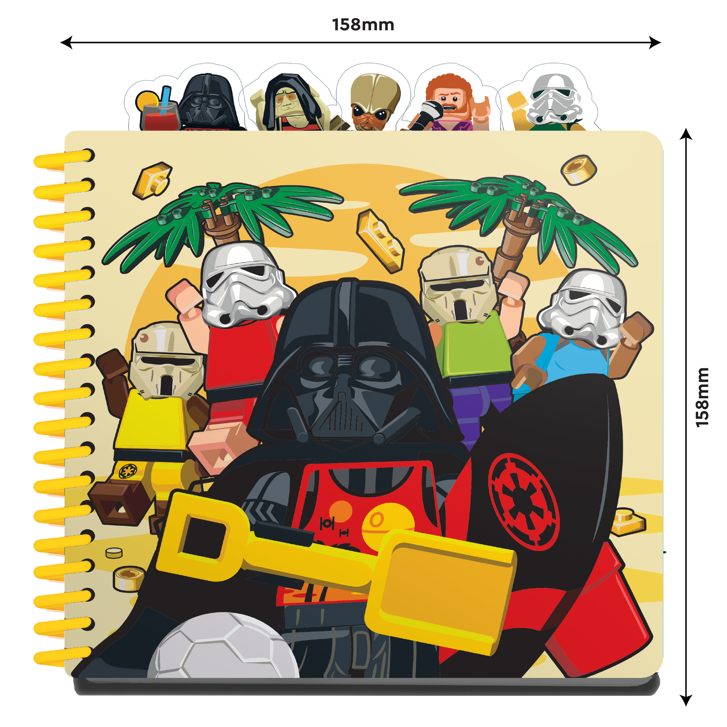 LEGO® Star Wars™ Spiral Notebook Vacation