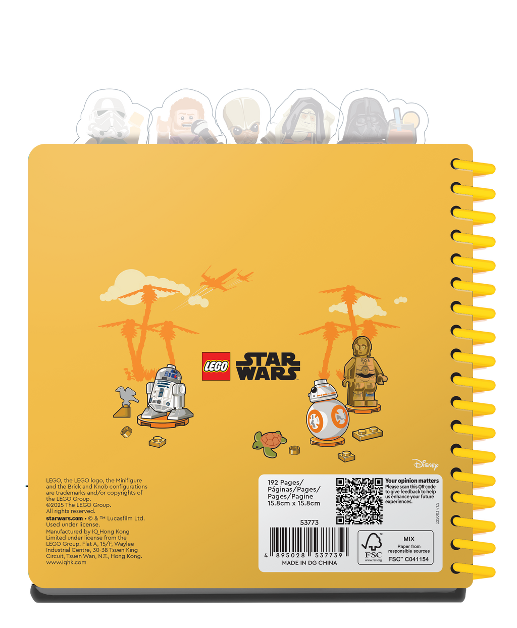 LEGO® Star Wars™ Spiral Notebook Vacation