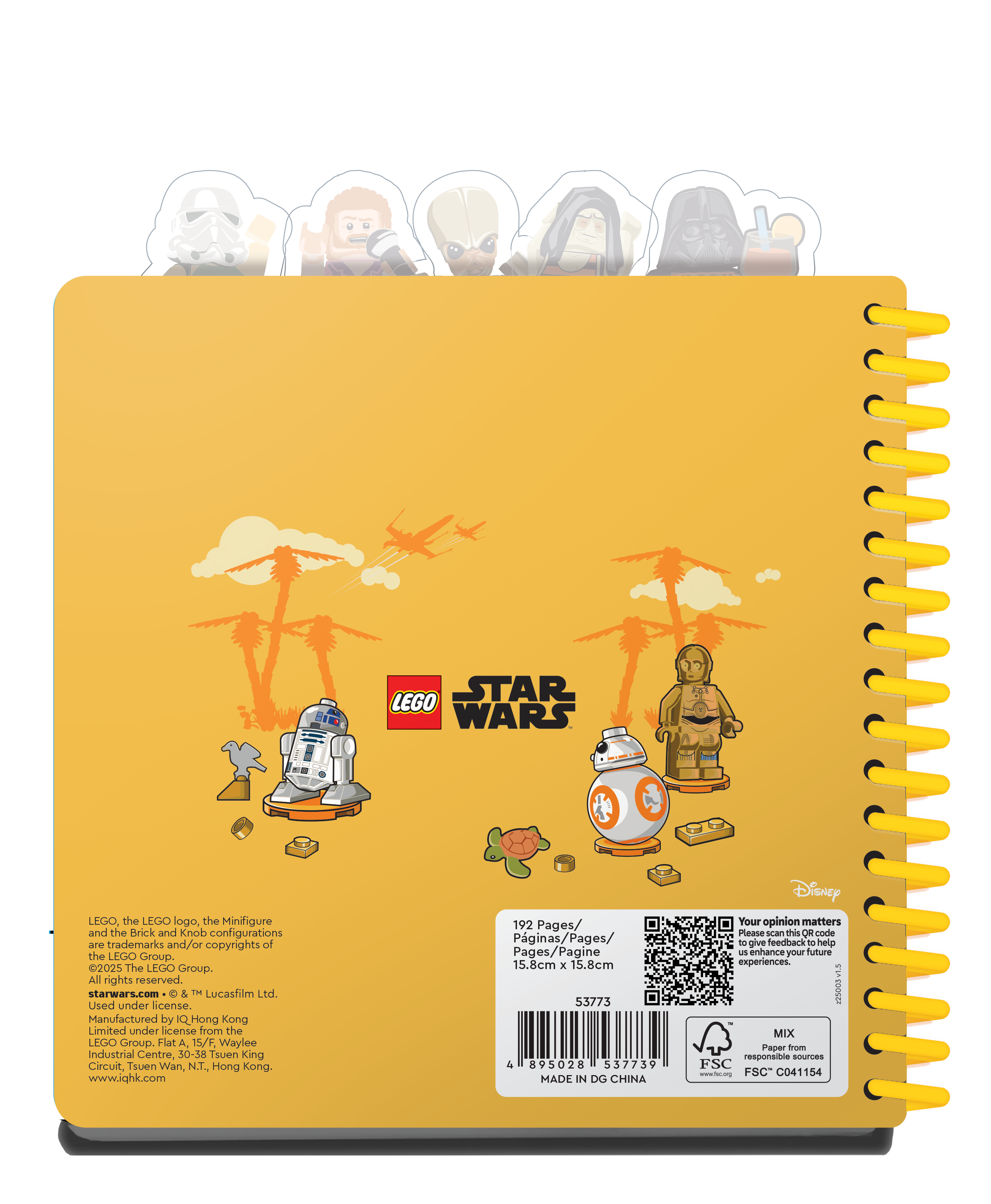 LEGO® Star Wars™ Spiral Notebook Vacation