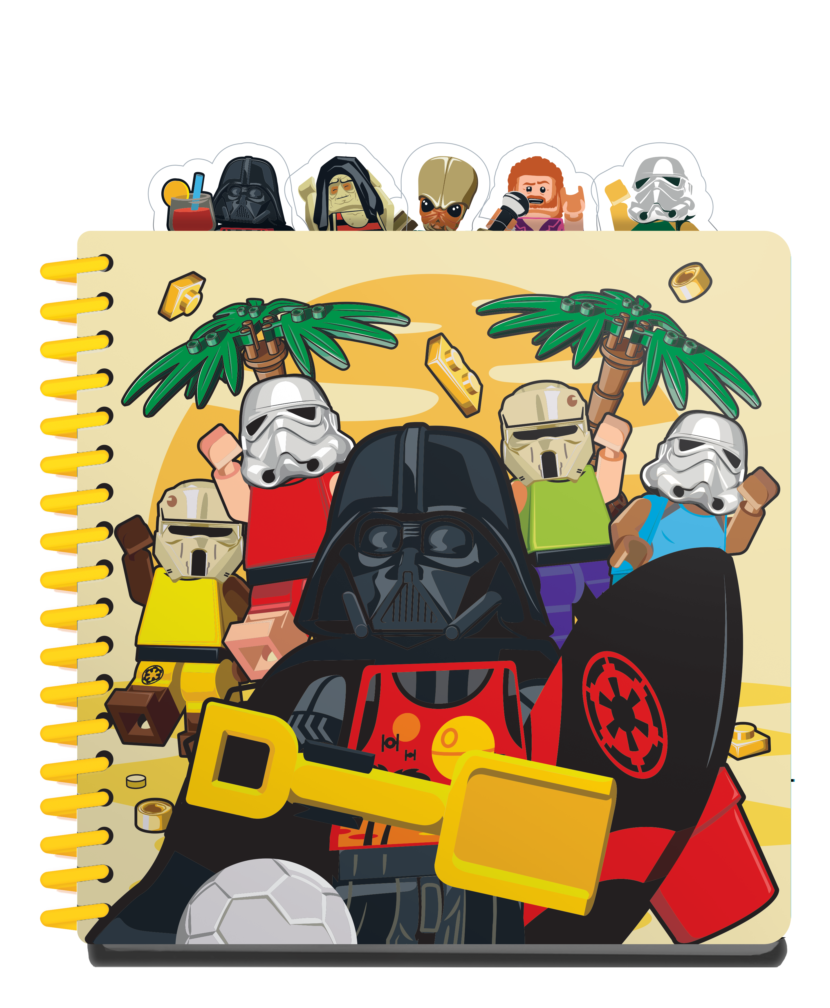 LEGO® Star Wars™ Spiral Notebook Vacation