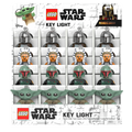LEGO® STAR WARS™ THE MANDALORIAN™ Keychain Light CDU – 16 Piece Assortment