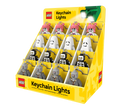LEGO® Minifigures™ Keychain Light CDU – 16 Piece Halloween Assortment